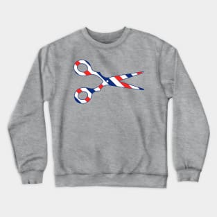 Barber Scissors Crewneck Sweatshirt